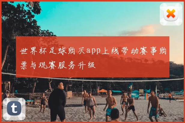 世界杯足球购买app上线带动赛事购票与观赛服务升级